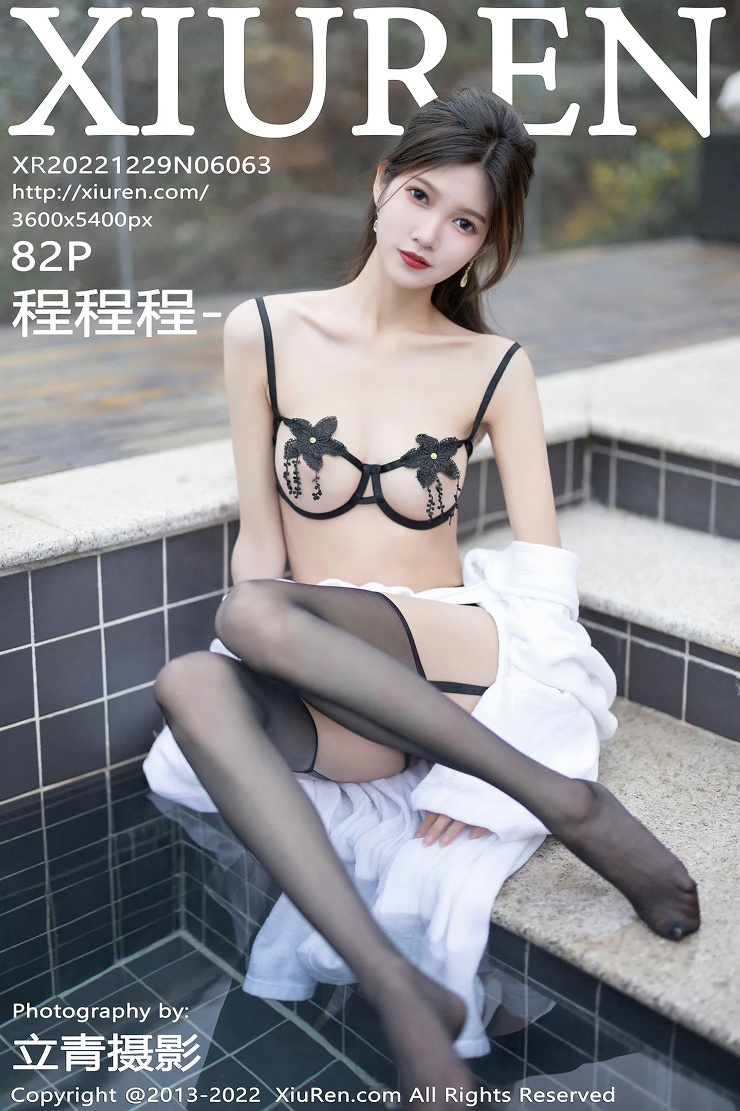 [XiuRen秀人网]No.6063_模特程程程-海南岛旅拍性感黑色情趣内衣秀苗条身姿迷人写真82P-秀人网 - XiuRen.Xyz